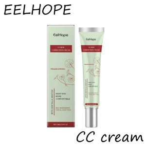 EELHOPE Centella CC Cream Gentle Moisturizing Soothing Redness Glowing Skin Tone Light Texture Smoothing Facial CC Cream