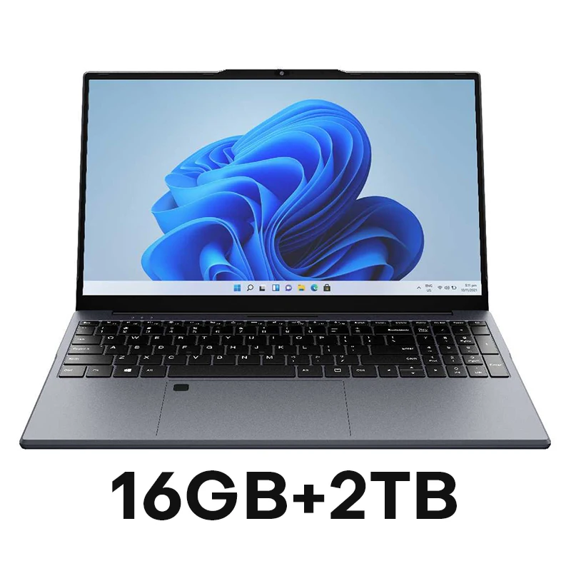 15.6" Ultra Slim Intel Core i7 6500U Laptop Computer Windows 11 16GB DDR4 1TB SSD Notebook PC Fingerprint Unlock Gaming Laptops - Image 9