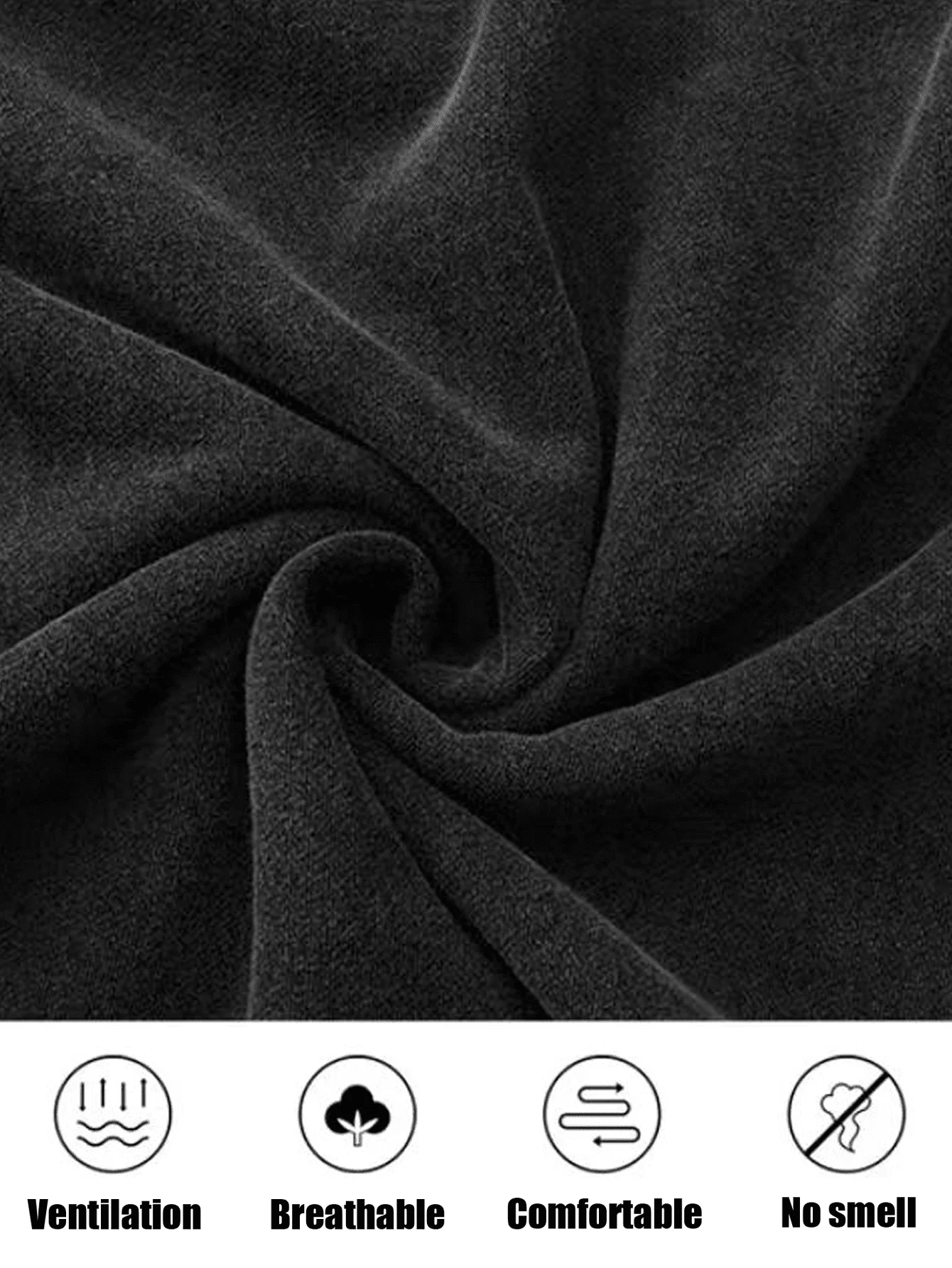 Men's Y2K Goth Skull Letter Graphic Drawstring Hoodie Long Sleeve Zip Up Sweatshirt - Image 3