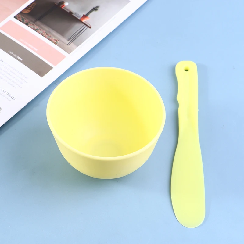 Colorful silicone mask bowl stick essential oil bowl facial skin care tool convenient cleaning long-lasting makeup portable - Image 8