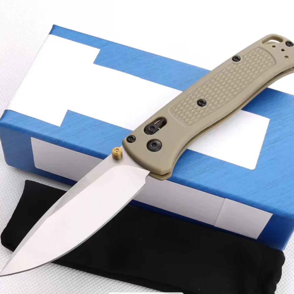 BM 535 Pocket Folding Knife 440C Blade Nylon Fiber Handle EDC Outdoor Camping Hunting Multitool Utility Hiking Survival Knives - Image 15