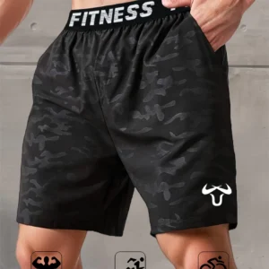 Men's sports shorts, quick drying training shorts