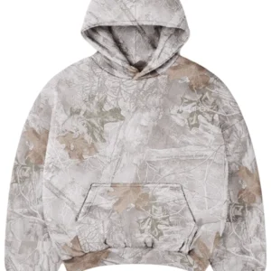 Camo Hoodie Print Hoodie, Casual Camouflage Hoodies for Women Oversized Pullover with Pocket