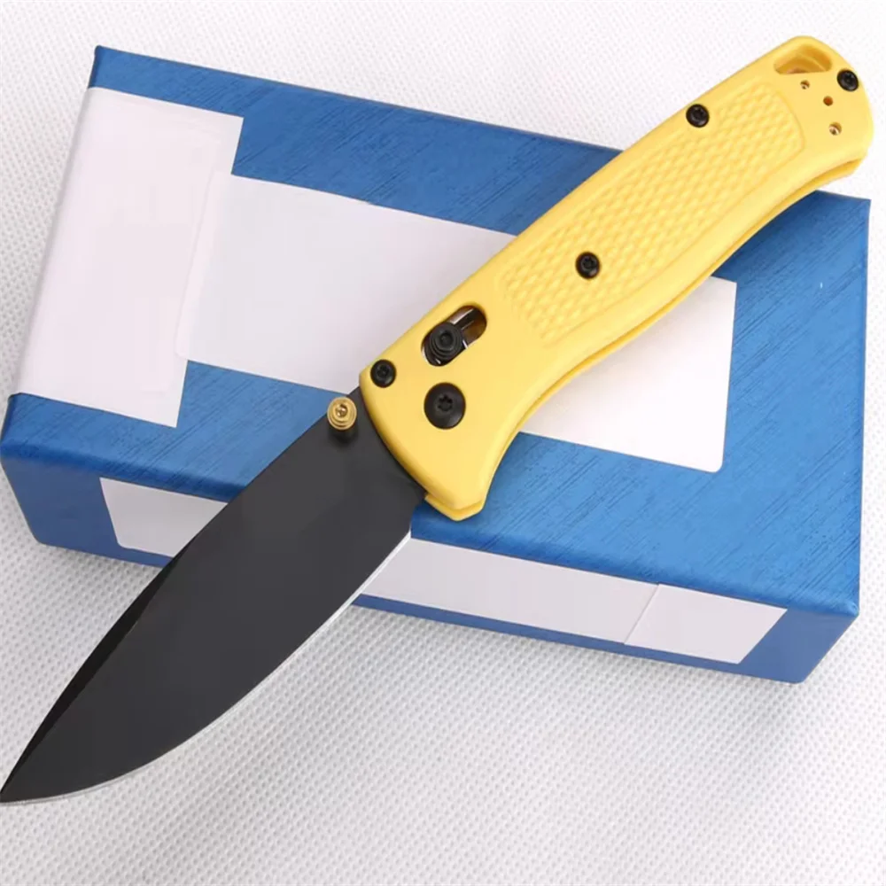 BM 535 Pocket Folding Knife 440C Blade Nylon Fiber Handle EDC Outdoor Camping Hunting Multitool Utility Hiking Survival Knives - Image 16