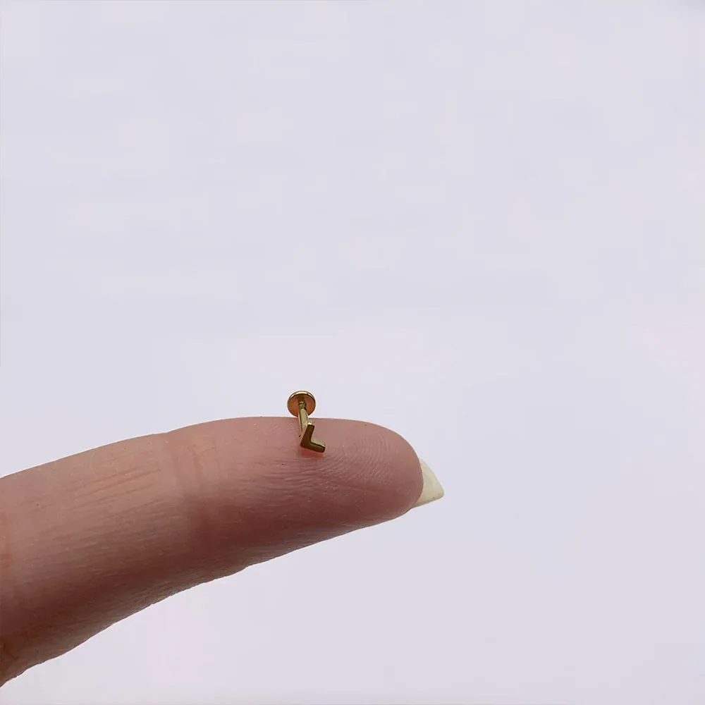 Aide 1pc 925 Sterling Silver Mini Zircon Thick Flat Screw Back Drop Earrings For Women K Gold Piercing Stud Earrings Jewelry - Image 23