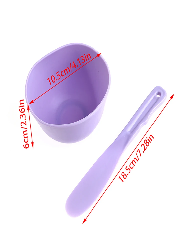 Colorful silicone mask bowl stick essential oil bowl facial skin care tool convenient cleaning long-lasting makeup portable - Image 6