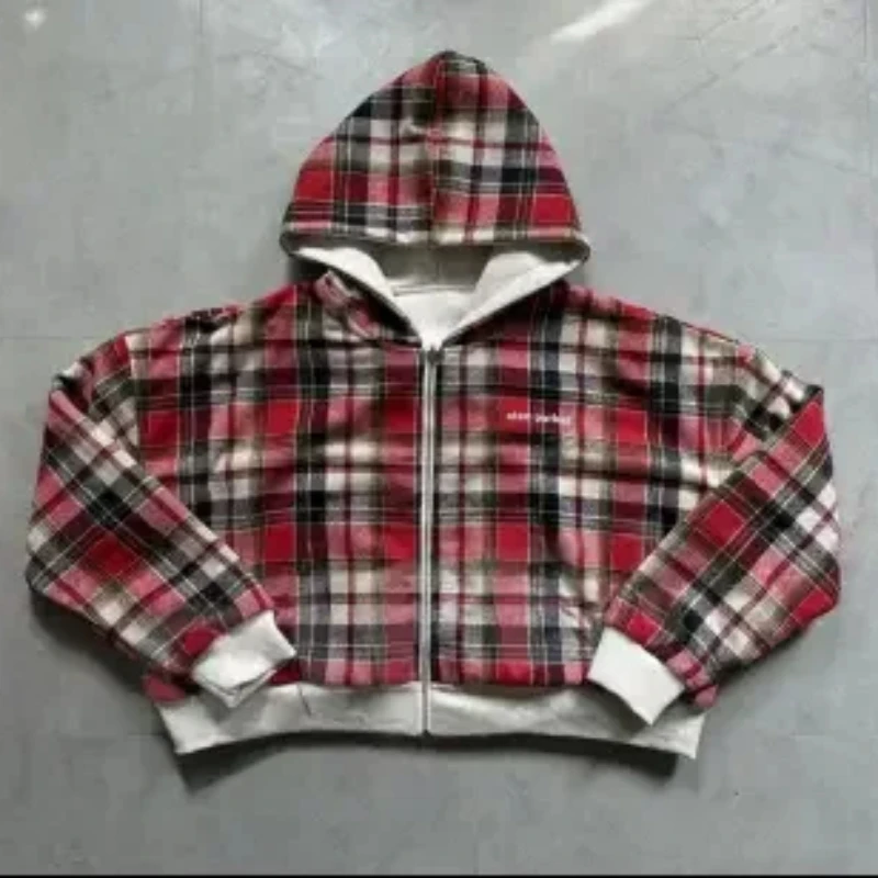 Gothic Harajuku skull letter embroidery slim vintage zip up hoodies for women subculture y2k winter new dark casual sweatshirts - Image 5