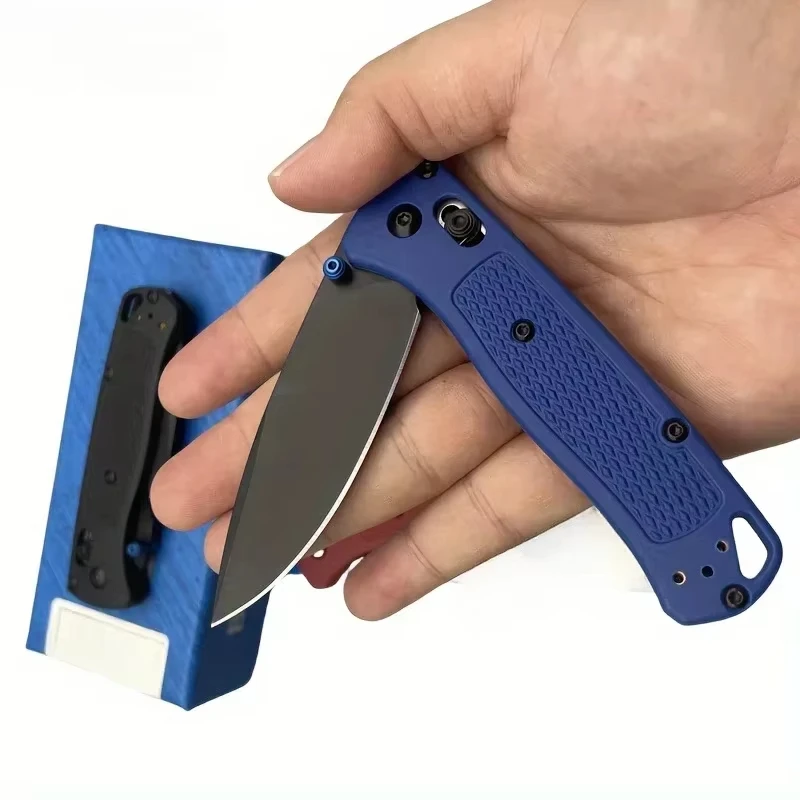 BM 535 Pocket Folding Knife 440C Blade Nylon Fiber Handle EDC Outdoor Camping Hunting Multitool Utility Hiking Survival Knives - Image 3