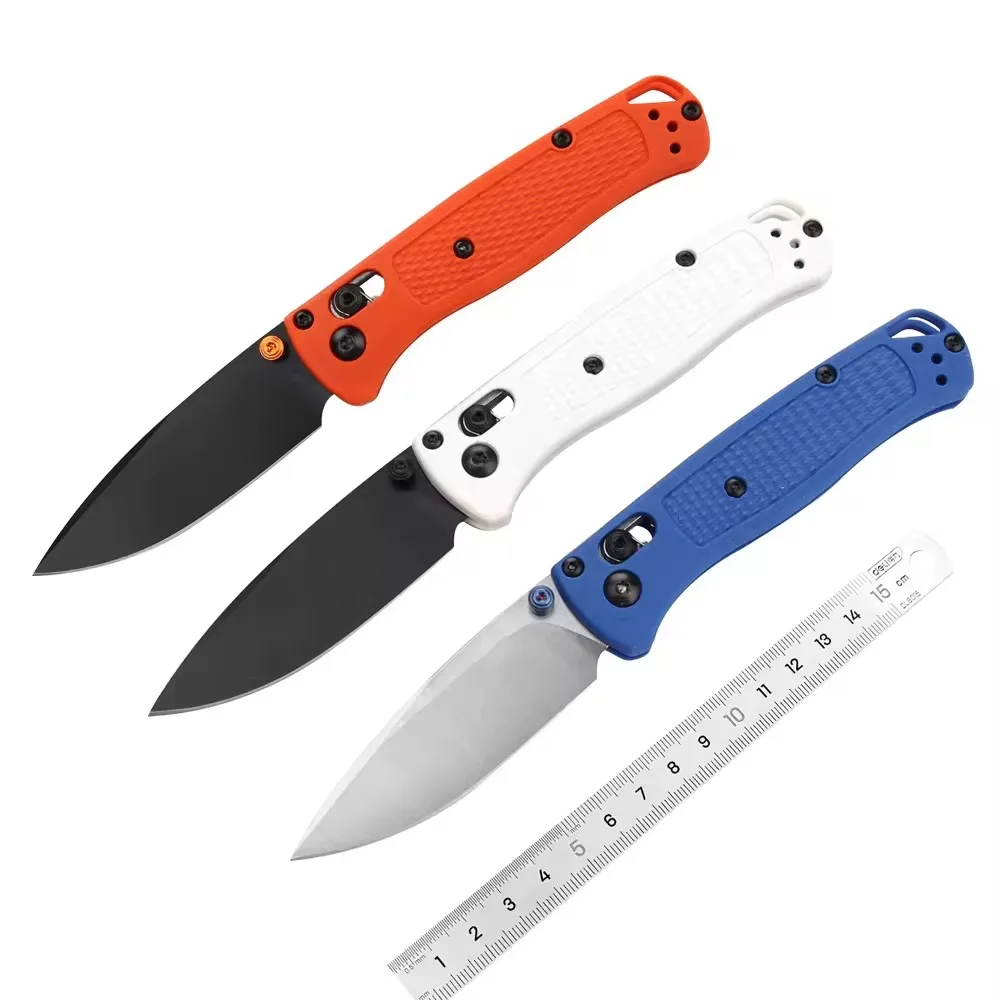 BM 535 Pocket Folding Knife 440C Blade Nylon Fiber Handle EDC Outdoor Camping Hunting Multitool Utility Hiking Survival Knives - Image 5