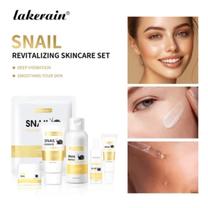 Snail Collagen Skin Care Set Deeply Nourishing Skin Long Lasting Hydrating Deep Cleaning Improve Elasticity Face Care Kits