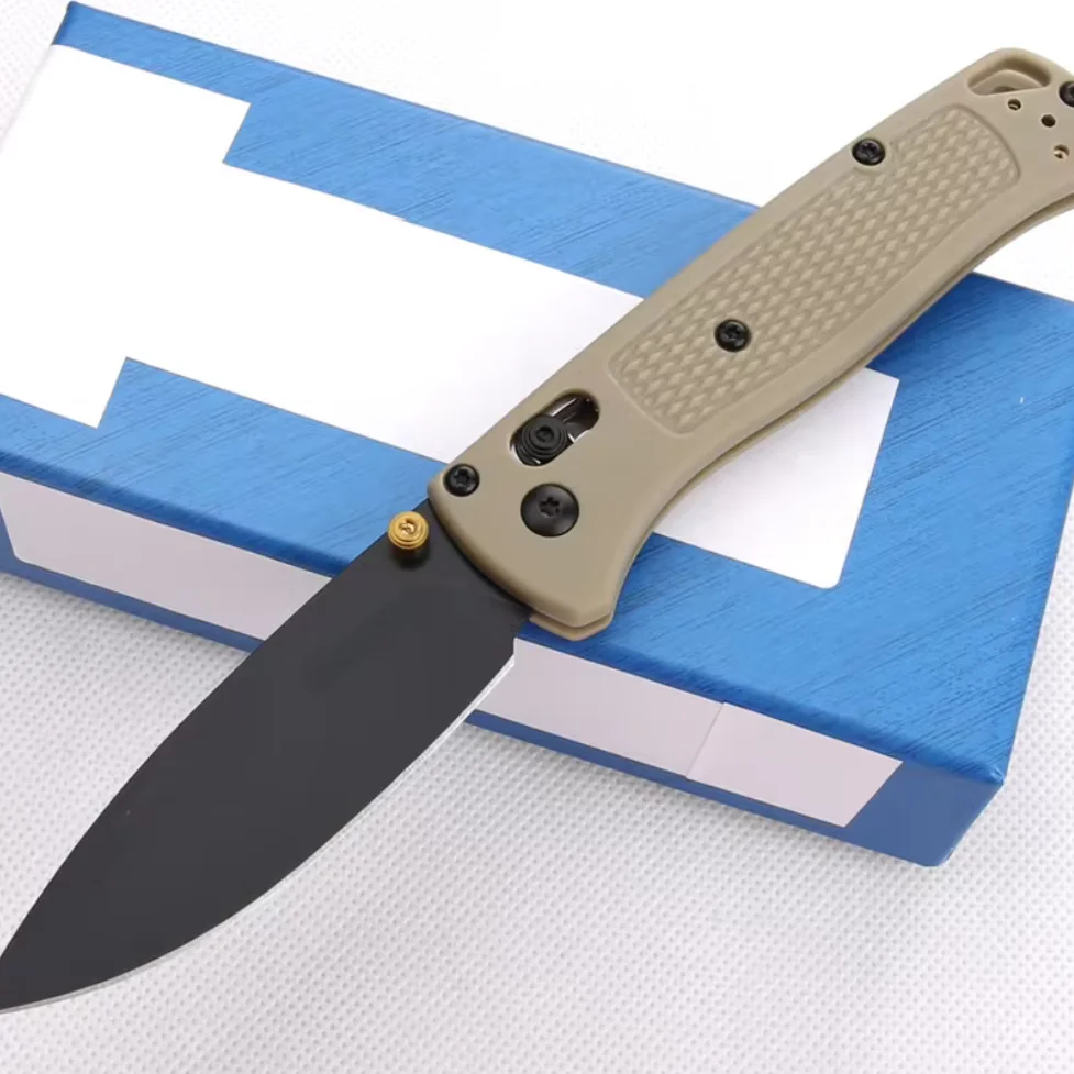 BM 535 Pocket Folding Knife 440C Blade Nylon Fiber Handle EDC Outdoor Camping Hunting Multitool Utility Hiking Survival Knives - Image 12