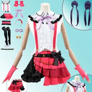 Honoka Kotori Uniform Cosplay JK Costume Role Play Birthday Celebration Event Anime Themed Gathering Daily Photo Shoot Cosplay