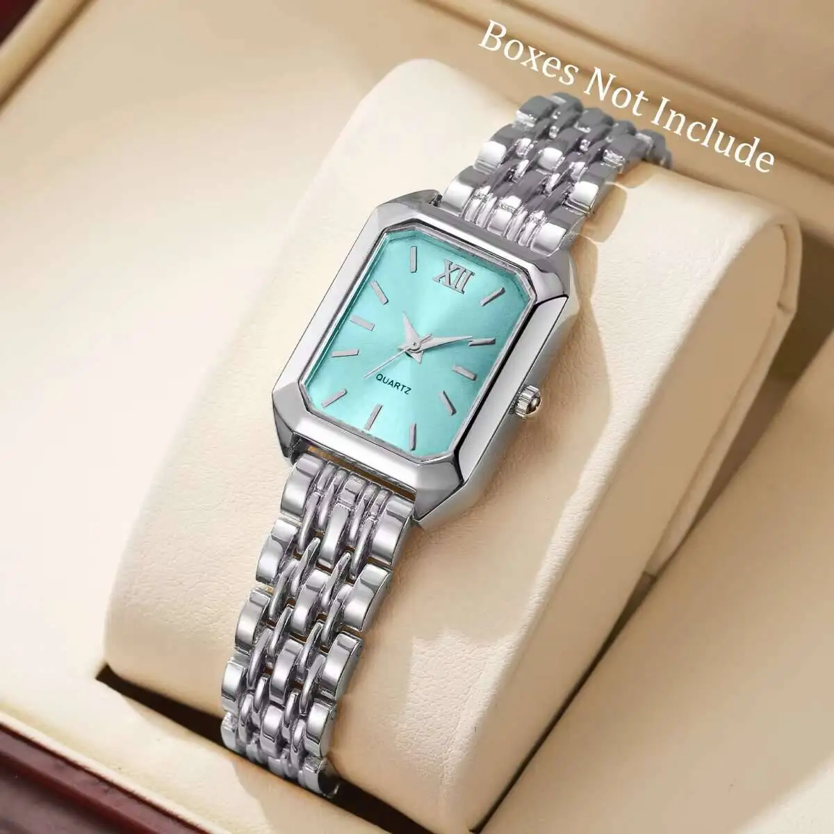 Fashion Rectangle Women Quartz Watch Luxury Analog Wristwatches Reloj Mujer Girls Clock Gift(Without Box) - Image 7