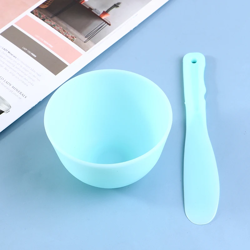 Colorful silicone mask bowl stick essential oil bowl facial skin care tool convenient cleaning long-lasting makeup portable - Image 9