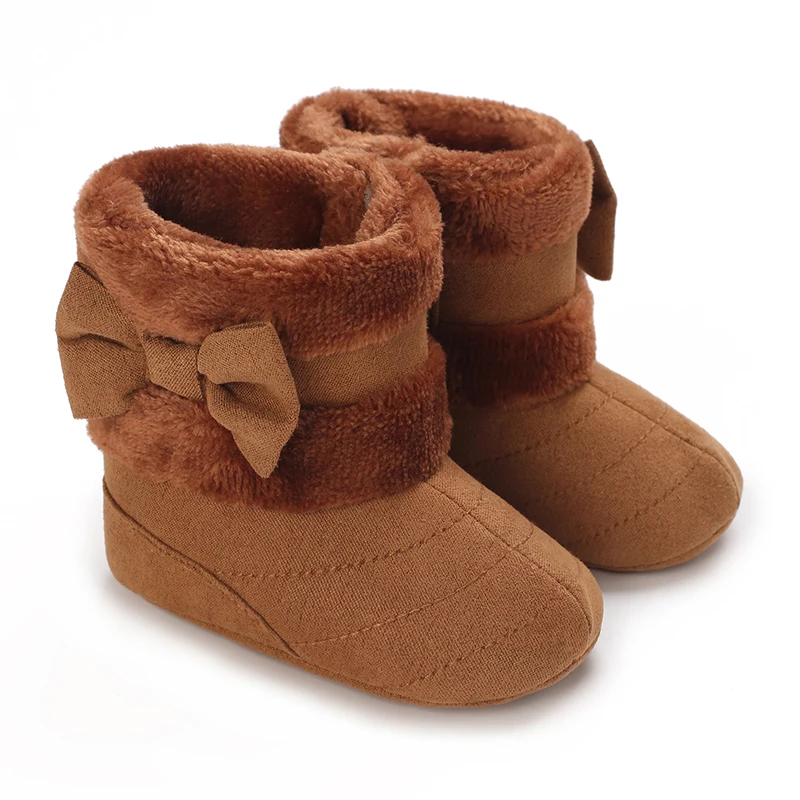 Cute cartoon comfortable boots, suitable for baby boys, softand warm with wool boots, suitable for indoor walks, autumnand winte - Image 9