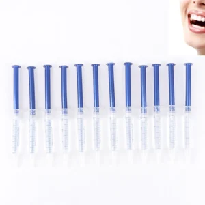 10pcs Teeth Whitening Gels 35% Little Blue Light Teeth Whitening Kit Gel Dental Brightening