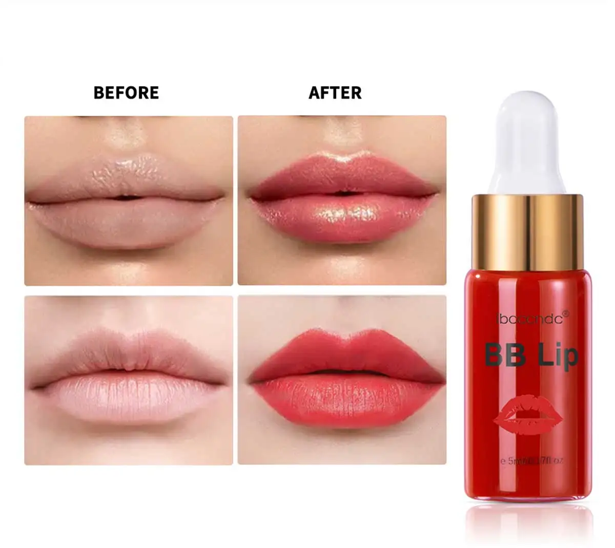 Korea Glow BB Lips Ampoule Serum Starter Set Semi-Permanent BB Lip Gloss Tinted Pigment Lasting Moisturizing For Lip Care Makeup - Image 6