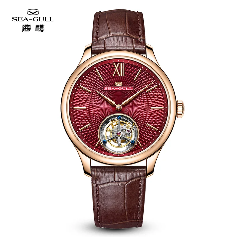 Seagull Luxury Master Series Men Watch Guilloche Silicon Hairspring Tourbillon Top Brand Manual Mechanical Watch 2024 New 8841
