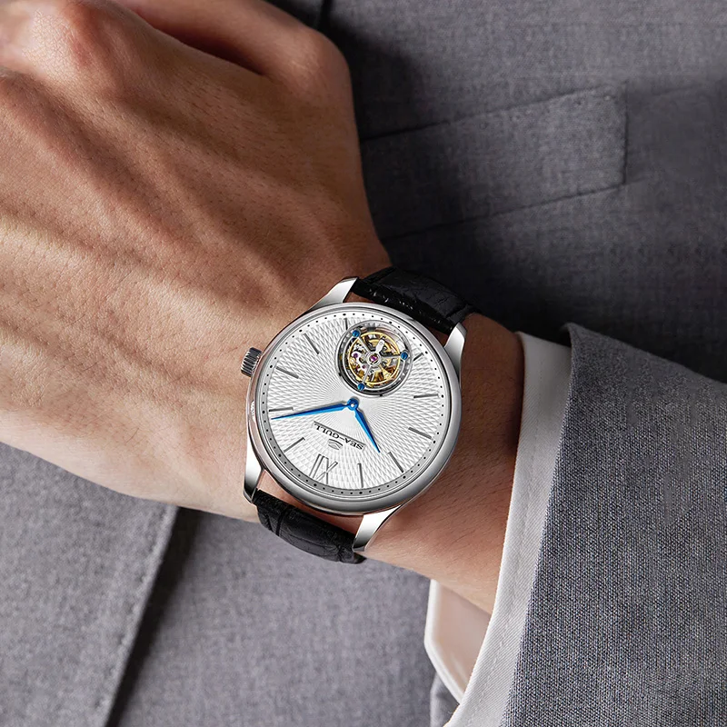 Seagull Luxury Master Series Men Watch Guilloche Silicon Hairspring Tourbillon Top Brand Manual Mechanical Watch 2024 New 8841 - Image 3