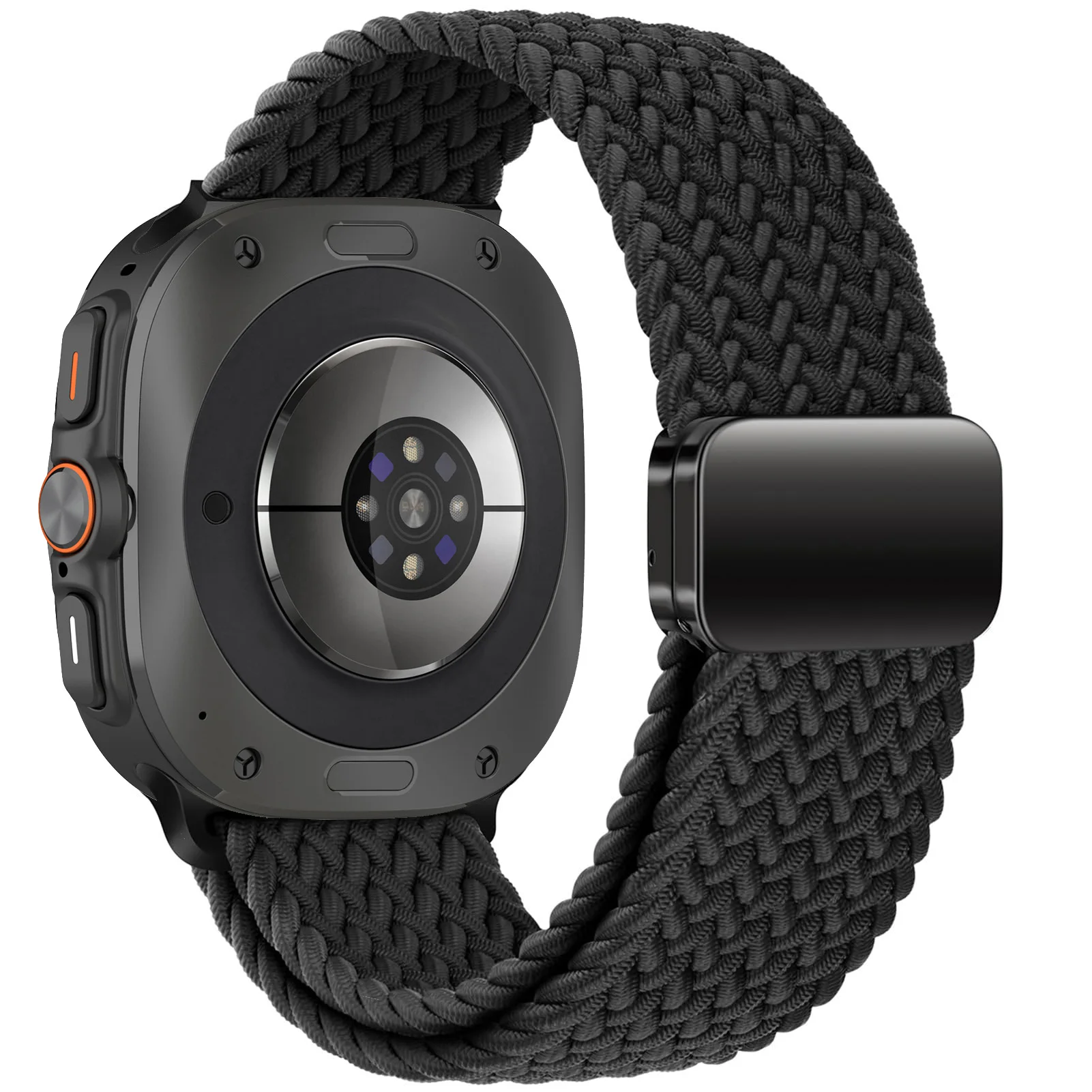 Braided Bands For Samsung Galaxy Watch Ultra 47mm watchband Magnetic wrist sport belt Bracelet Correa Galaxy Watch 7 Ultra Strap - Image 2