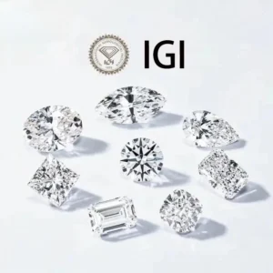 IGI Certificate Lab Grown Loose Diamond Certified 0.5-5 Carat VVS-VS White Round Lab Diamond HPHT CVD Diamond Manufacturers