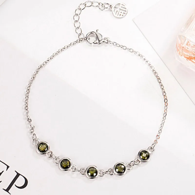 4MM D Color Moissanite Bubble Bracelets For Women S925 Silver Lab Diamond GRA Certified Hand Link Chain Fine Jewelry Gifts - Image 3