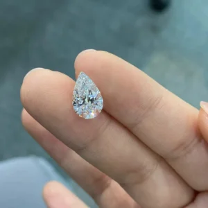 Pear Cut 1-5CT DEF Color VS VVS Clarity Lab grown Diamond CVD HPHT IGI Certified Lab grown Loose Diamond