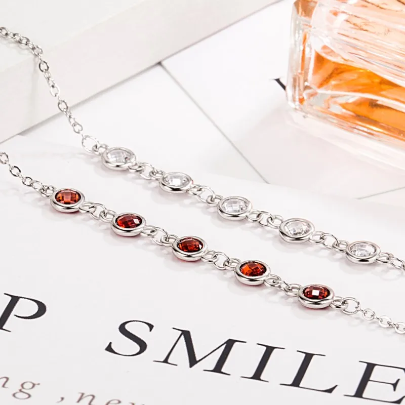 4MM D Color Moissanite Bubble Bracelets For Women S925 Silver Lab Diamond GRA Certified Hand Link Chain Fine Jewelry Gifts