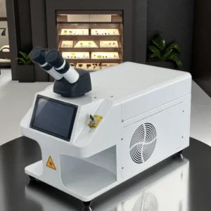 60W 100W 150W & 200W Desktop CCD Jewelry Laser Welding Machine Easy-to-Operate 18K Gold Silver Repair Tools New Condition