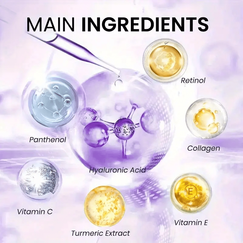 2-Minute Face Lift Day & Night Cream - Collagen Lift & Tight Face Cream with Retinol, Collagen, Turmeric, Hyaluronic Acid & Vitamin CE - Moisturizing & Smoothing for All Skin Types - Alcohol-Free, 24-Hour Hydration, Face Lotion for Women And Men - Image 9