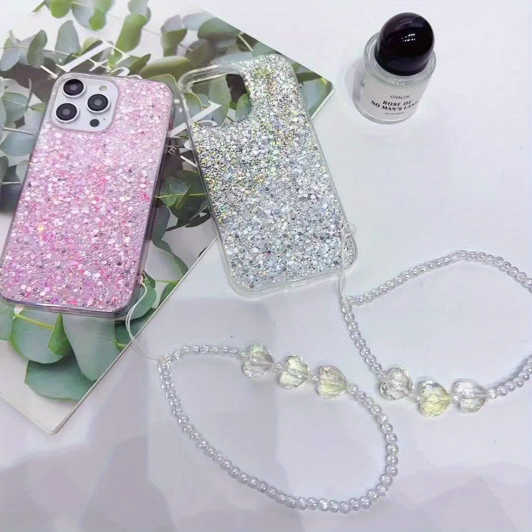 Phone Case: Fashion Starry Sky High Flash Phone Case with Love Bracelet for Iphone11 11promax 12 12pro 12promax 13 13pro 13promax 14 14pro 14plus 14promax 15 15pro 15plus 15promax 16 16pro 16plus 16promax 17 17pro 17promax 17air 16e - Image 10