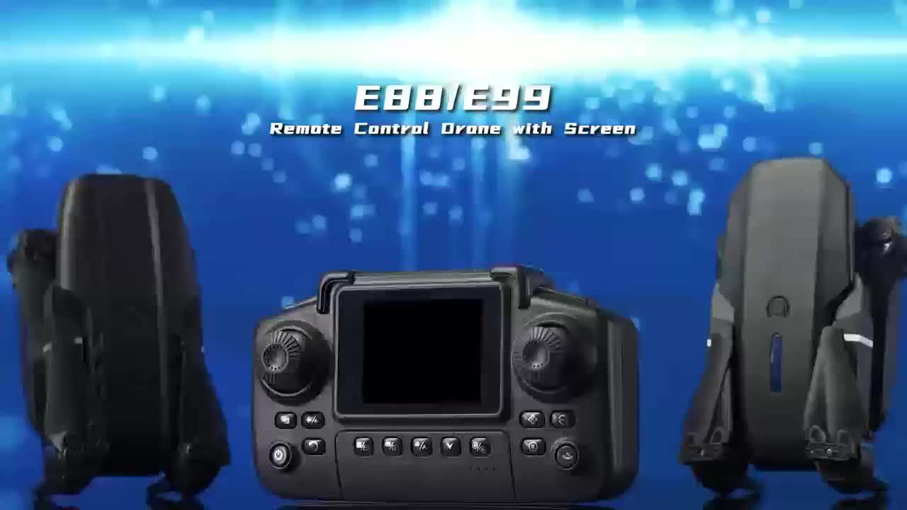 8K NEW Drone MAX Upgrade Edition Upgrade Edition with 2 Batteries - Screen Control, Dual Camera, Obstacle Avoidance, Brushless Motor, Foldable Arms, Ideal for Night Flying, Remote Control with Screen, Outdoor Flying, Aerial Photography, Portable - Image 12