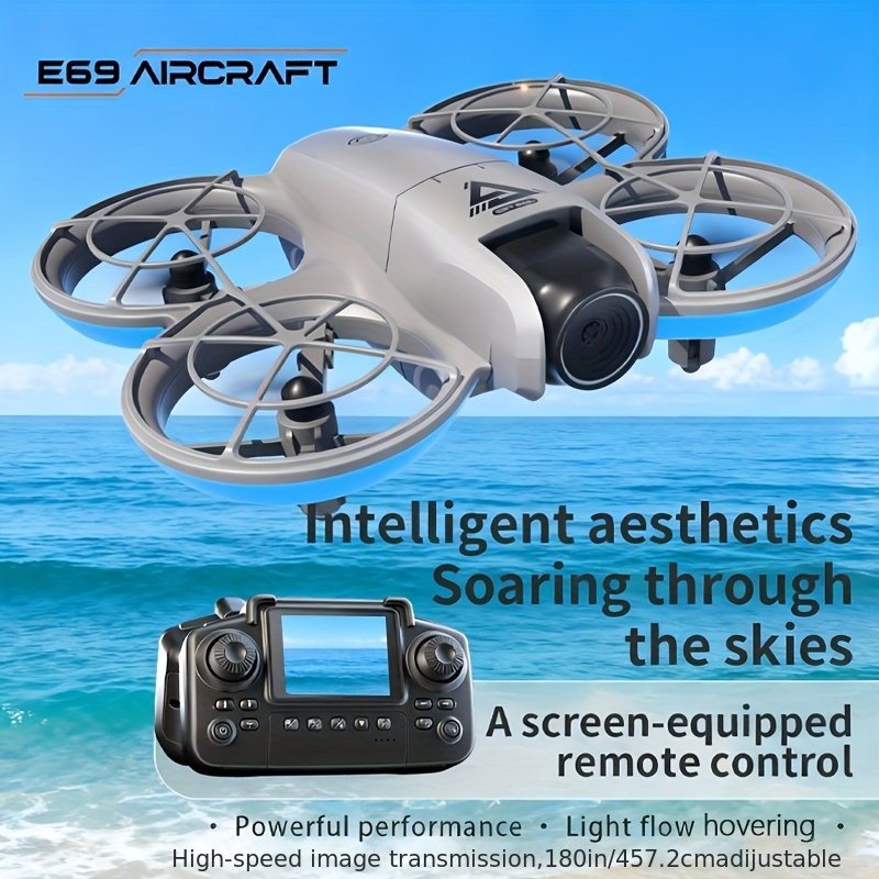 Latest Drone, Follow Safety Drone, Remote Control with Display Screen, Optical Flow Technology, Gesture Recognition, Live Video Streaming, User-Friendly for Beginners, Essential Drone, Ideal Present for Boys And Husbands, New Year Present - Image 3