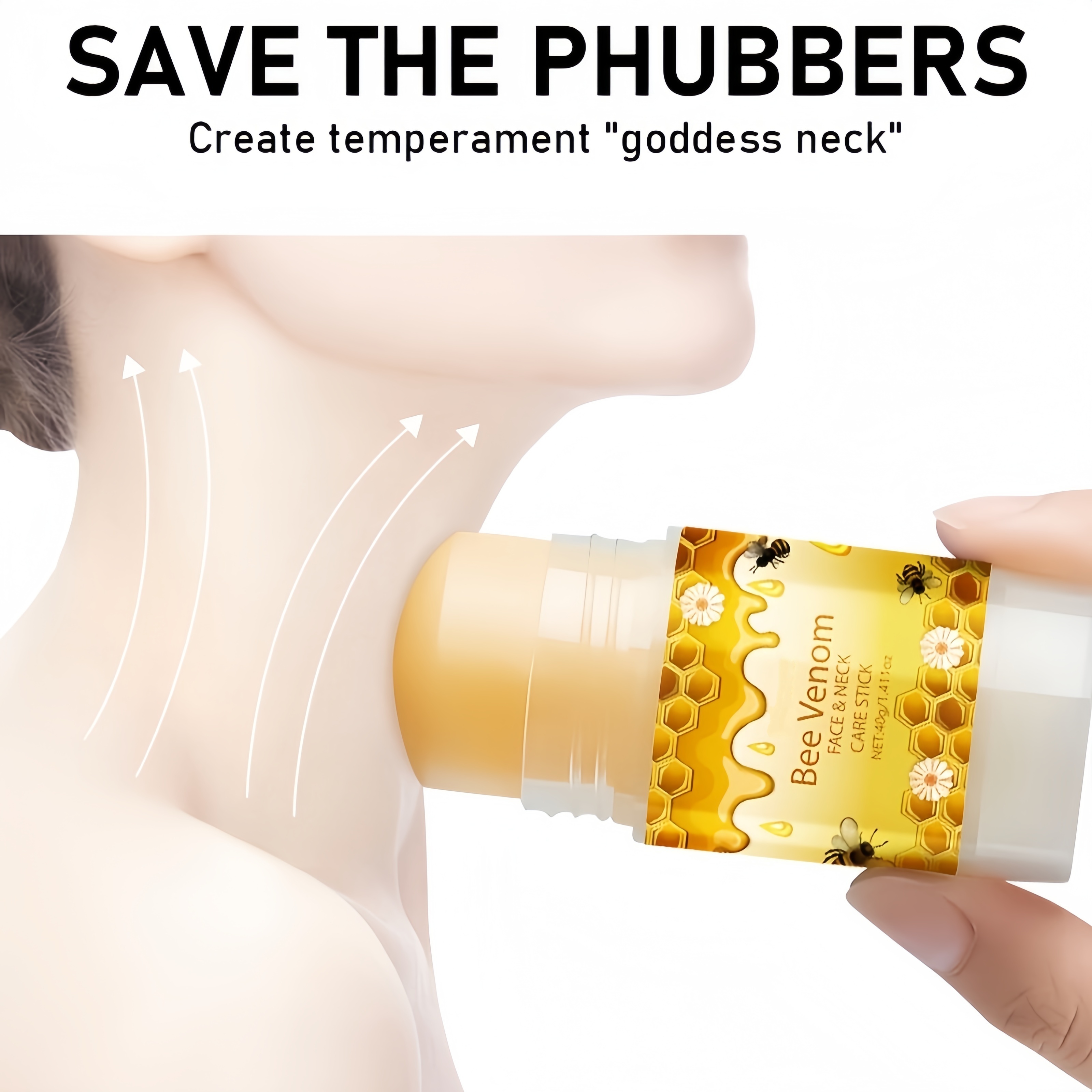 5pcs Bee Venom Care Set for Lips, Face, Neck, Hands, Feet and Whole Body Care, moisturizing and nourishing, suitable for dry and rough problems, all-round care, lightweight and non-greasy, fast-absorbing, mild and non-irritating, portable and easy to - Image 6