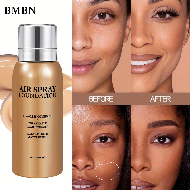 Air Cushion Foundation Spray - Lightweight, Buildable Coverage with a Moisturizing Formula for Powerful Concealment and Natural Finish. Creates Smooth Radiant Beige Tones in Shades from Fair to Medium - Image 10