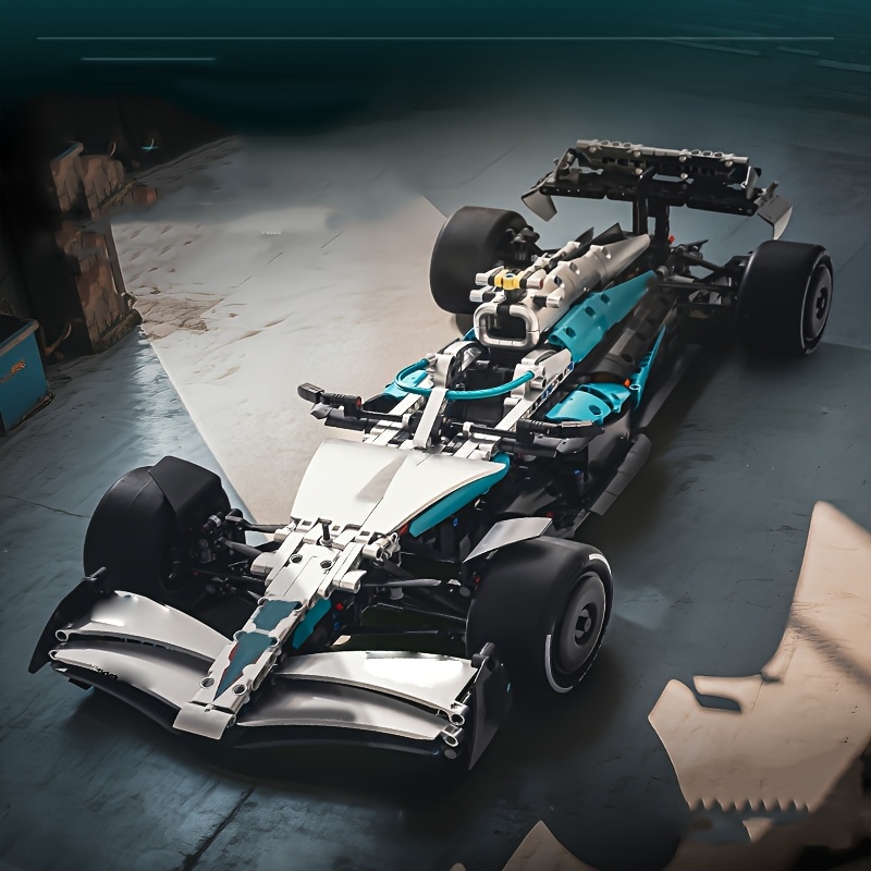 2025 New Edition 2182pcs racing building block set, 1:8 scale adult collectible set, real detail construction and display model, suitable for home or office decoration, high-quality ABS material, suitable for Christmas, Halloween, Valentine's Day - Image 6