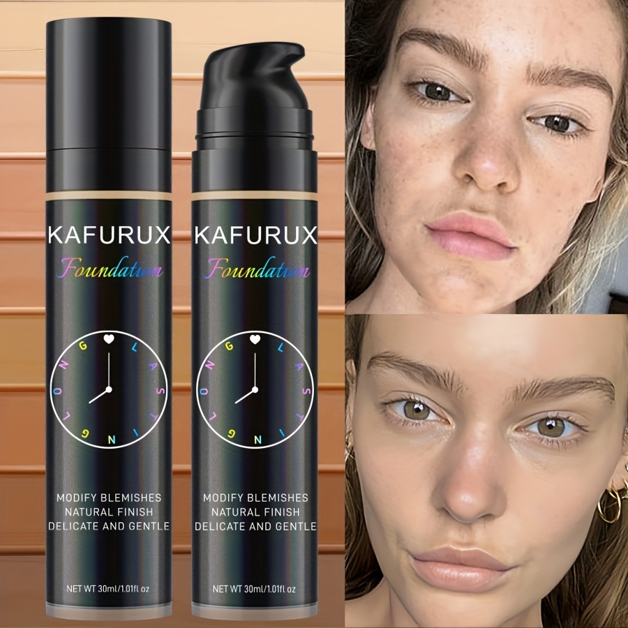 KAFURUX Full Coverage Liquid Foundation & Concealer - Strong Covering Power, Light Texture Formula Suitable for All Light Beige Types (Dry, Oily, Combination,), Light to Medium Shades for Flawless Light Beige Evenness - Women' - Image 10