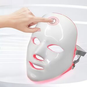 [LED Facial Beauty Instrument] 7 Color LED Facial Beauty Instrument - Home USB Powered Facial Care Tool