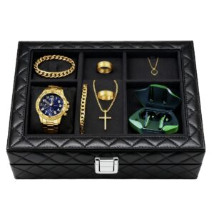 2026 Enhanced 5-Item Collection [Wireless Wireless Earphones + Watch, Bracelet, Ring, And Necklace] Sports And Running Wireless Earphones with LED Display Charging Case, Long-Lasting Battery, Ideal for Sports And Gaming Fans - an Excellent Option fo