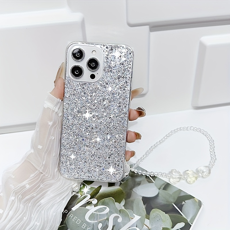 Phone Case: Fashion Starry Sky High Flash Phone Case with Love Bracelet for Iphone11 11promax 12 12pro 12promax 13 13pro 13promax 14 14pro 14plus 14promax 15 15pro 15plus 15promax 16 16pro 16plus 16promax 17 17pro 17promax 17air 16e - Image 4
