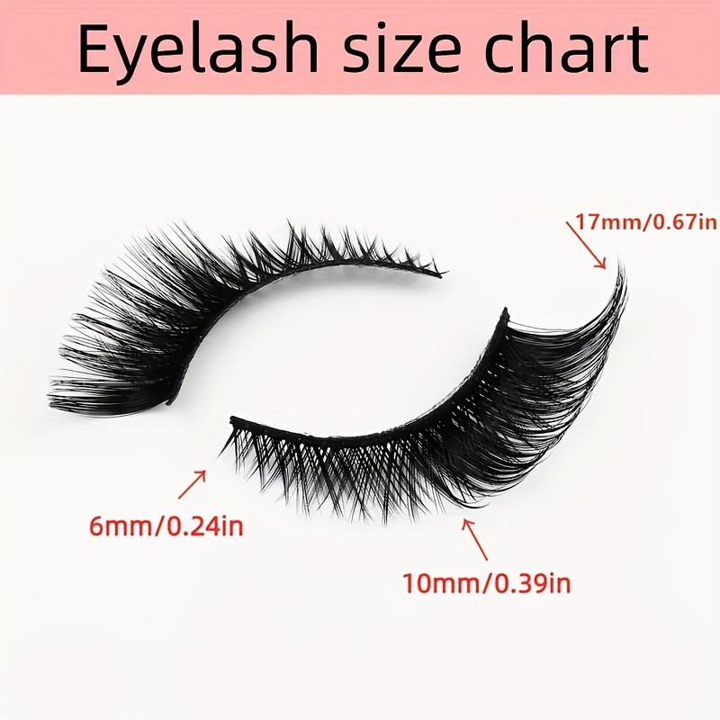 5-Pair Pack (Multipack) Cat Eye False Eyelashes - Thick Volume Lashes Suitable for Carnival, Daily Wear & Washable Lashes - Soft Comfortable for beginners with Fluffy Curl for Dramatic Eye - Image 7