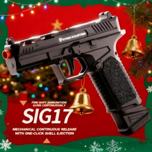 2025 New semi-automatic toy pistol perfect gift automatic ejection toy gun shooting puzzle toy pistol Christmas gift New Year gift