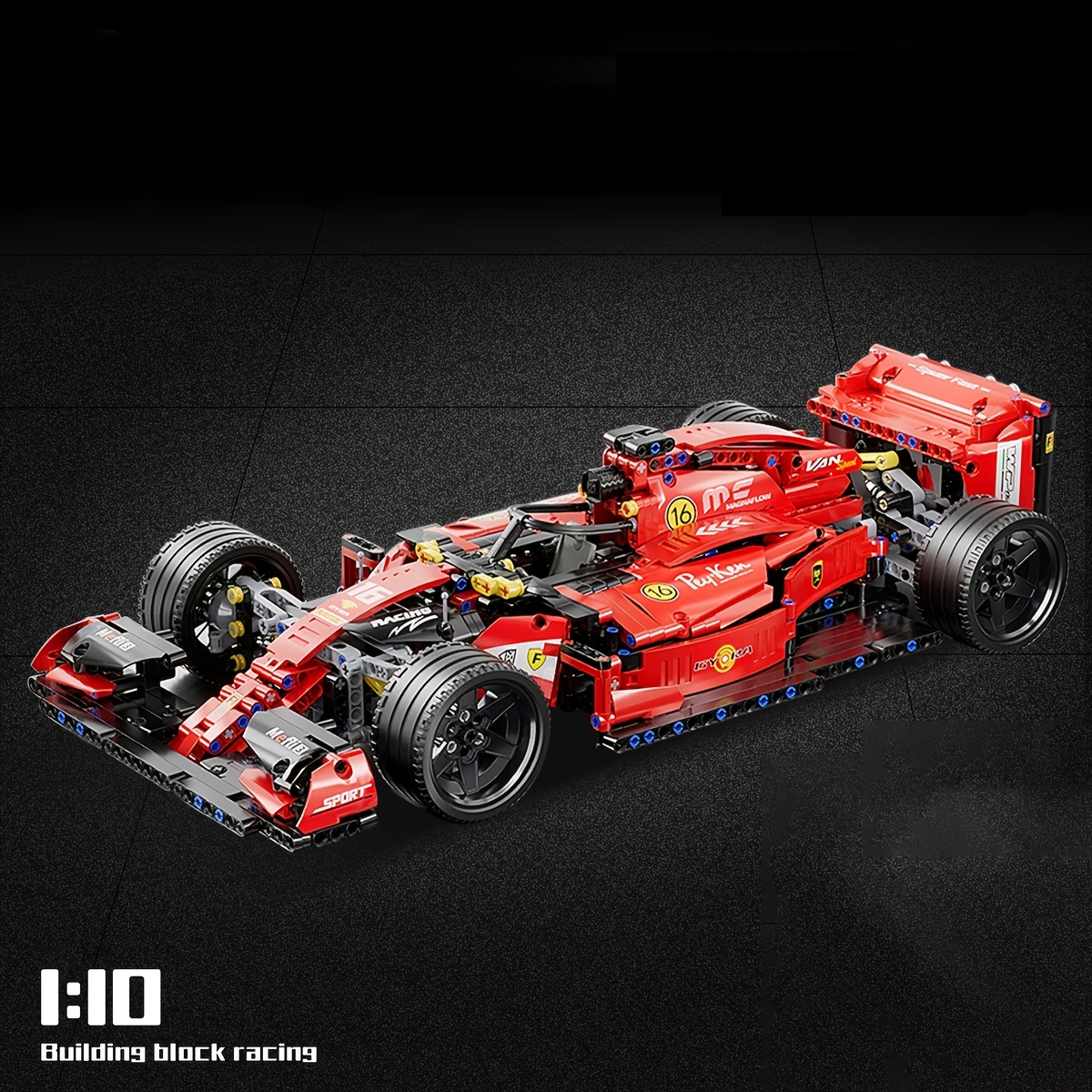 4310pcs Supercar Series Building Blocks Set - 1: 8 Scale, Liftable Design, Perfect for Birthday, Christmas, Halloween, Thanksgiving & New Year Gifts - Image 5