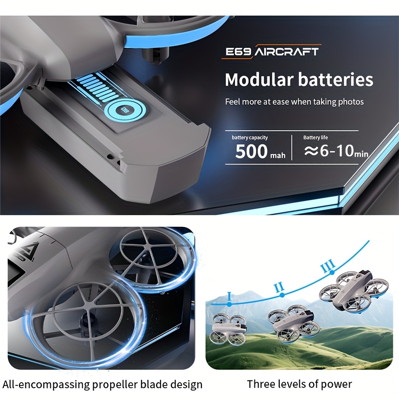 Latest Drone, Follow Safety Drone, Remote Control with Display Screen, Optical Flow Technology, Gesture Recognition, Live Video Streaming, User-Friendly for Beginners, Essential Drone, Ideal Present for Boys And Husbands, New Year Present - Image 10