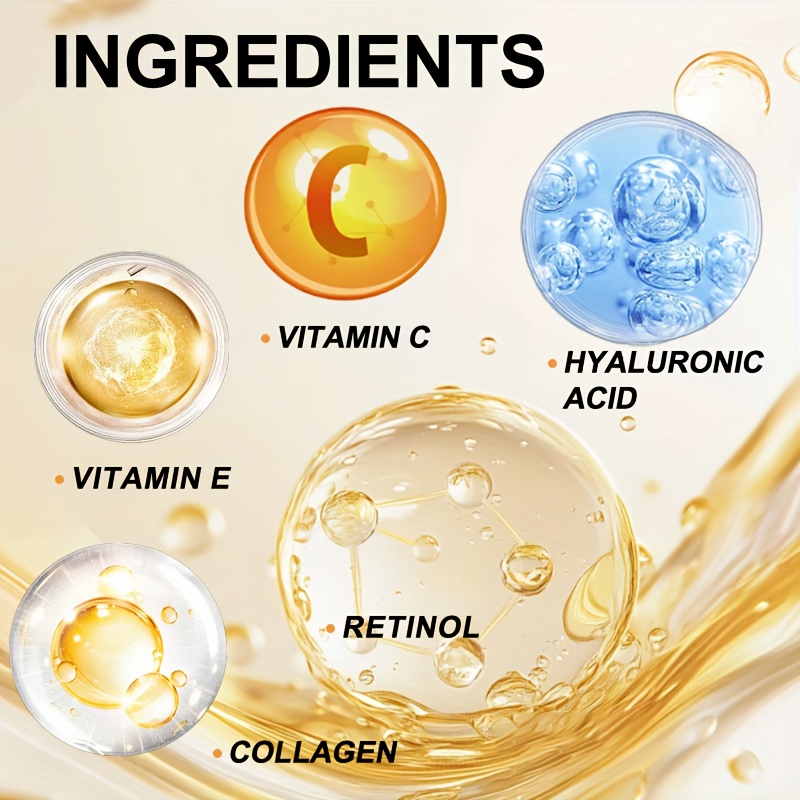 Men's Retinol Collagen Cream, moisturizing, firming, improving elasticity, skincare, with hyaluronic acid and vitamin CE, for a more youthful and radiant complexion. Suitable for all Light Beige types, 60g / 2.12oz - Image 7