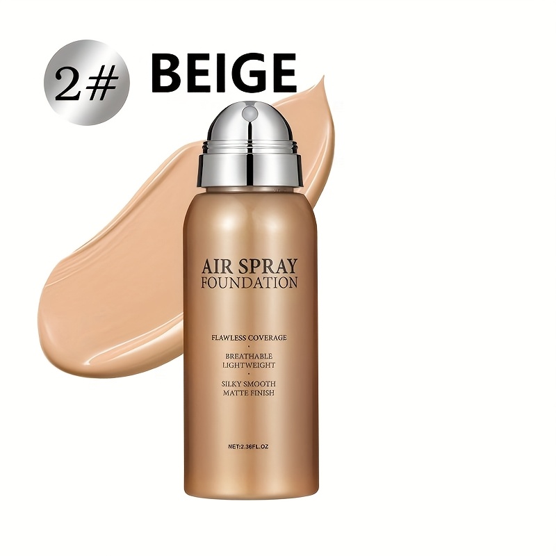Air Cushion Foundation Spray - Lightweight, Buildable Coverage with a Moisturizing Formula for Powerful Concealment and Natural Finish. Creates Smooth Radiant Beige Tones in Shades from Fair to Medium - Image 7
