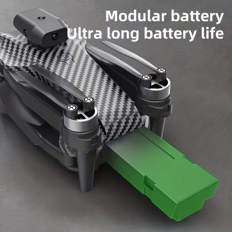 Three-camera Drone, Foldable Remote-controlled Drone, Remote-controlled Toy, Easy to Operate, Suitable for Beginners, Gift for Men, Indoor and Outdoor Drone for Christmas And Halloween, Drone with Screen Remote Control, Indoor Flying - Image 2