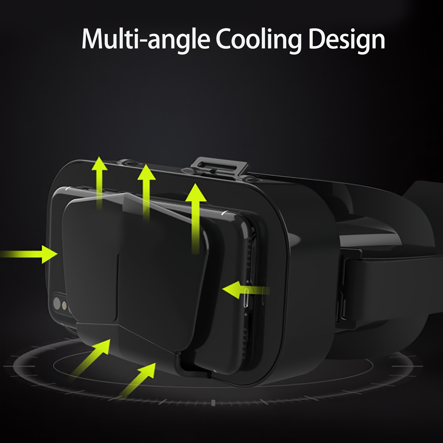 3D VR Headset, Adjustable with HD Big Screen, No Power Needed, Comfortable Nose Pad & Secure Strap Design, Perfect Gift for Holidays Birthdays & Home Entertainment, 1pc - Image 4