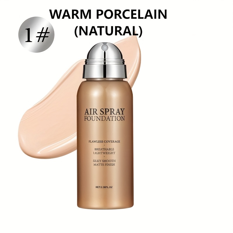 Air Cushion Foundation Spray - Lightweight, Buildable Coverage with a Moisturizing Formula for Powerful Concealment and Natural Finish. Creates Smooth Radiant Beige Tones in Shades from Fair to Medium - Image 5