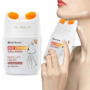 Bee Venom Collagen Neck Lift Cream Deeply Moisturizes and Firms the Light Beige for the Face, Neck and Hands | A Gentle Formula for All Light Beige Types, Including Sensitive and Dry Light Beige
